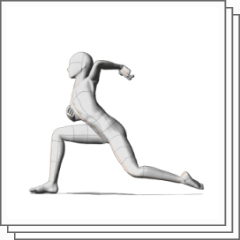 Pitcher Pose Collection Clip Studio Assets