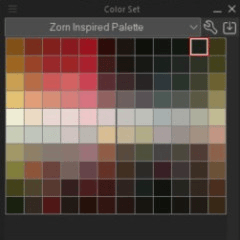 Zorn palette store