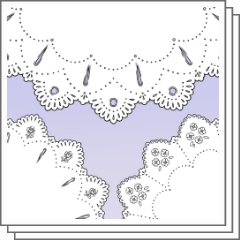 円レース9 12枚とレースブラシ8種 Clip Studio Assets