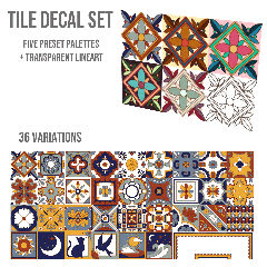 Tile Set 001 - CLIP STUDIO ASSETS