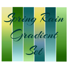 Spring Rain Gradient Set - CLIP STUDIO ASSETS