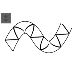 Triangle Pattern Brush 1 - CLIP STUDIO ASSETS