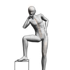 model pose - CLIP STUDIO ASSETS