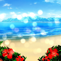 ハイビスカス素材カラー Clip Studio Assets