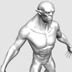 Orc Reference Male 01 - CLIP STUDIO ASSETS
