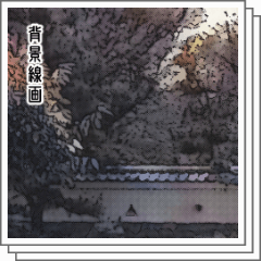 Background line drawing 02_ Japanese style - CLIP STUDIO ASSETS