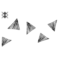 Hand-drawn triangles - CLIP STUDIO ASSETS