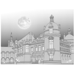 Castillos Occidentales Techos Redondos Clip Studio Assets