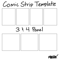 Comic Strip Templates Clip Studio Assets