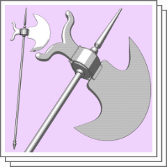 戦斧 vol.4(3D) - CLIP STUDIO ASSETS