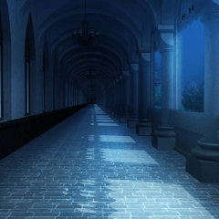 The Hallway The Background Material That Comes To The Night The Mansion Hen 06 Oyashikin Clip Studio Assets