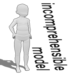 Semantic models (incomprehensible model) - CLIP STUDIO ASSETS