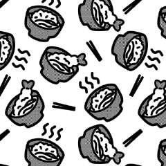 Soba leaflet pattern 2 - CLIP STUDIO ASSETS