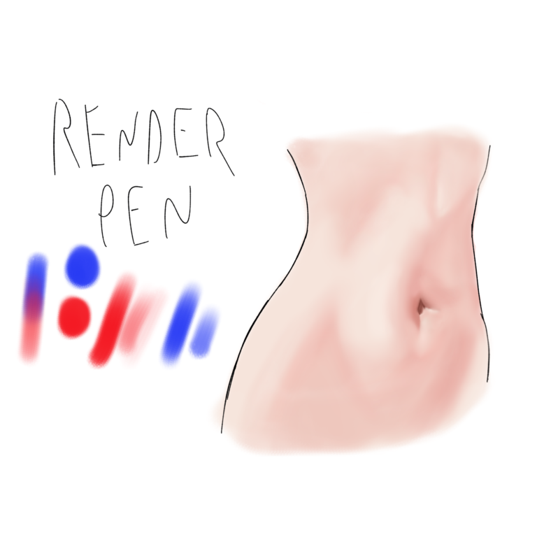 テクスチャペンをレンダリング CLIP STUDIO ASSETS