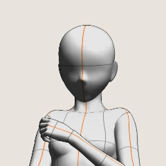Hug Chest - CLIP STUDIO ASSETS