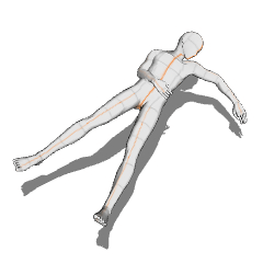 3D Lying Down - CLIP STUDIO ASSETS