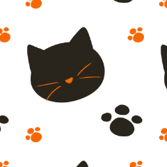 Halloween Pattern 01 - CLIP STUDIO ASSETS