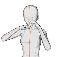 泣く 1 Clip Studio Assets