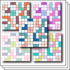 Tile patterns - CLIP STUDIO ASSETS