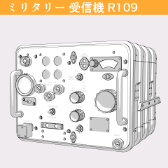 3D軍用接收器R109 - CLIP STUDIO ASSETS