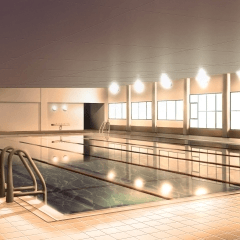 Background Material To See School Hen Pool 13school005y Evening Clip Studio Assets