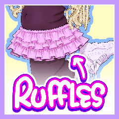 Ruffles - CLIP STUDIO ASSETS