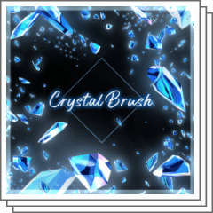 クリスタルブラシ(2colors) - CLIP STUDIO ASSETS