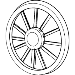 Parts Dividing Wheel (Vector) - CLIP STUDIO ASSETS