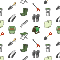 Jardinería] Patrón vol.57A - Clip Studio Assets