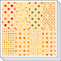 【Limited Time 10CP】Random Dot Pattern Set - CLIP STUDIO ASSETS
