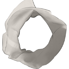 画像素材 腕まくり 袖口正面 Clip Studio Assets