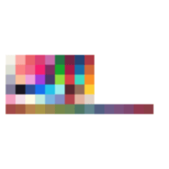 Retro palet color - CLIP STUDIO ASSETS