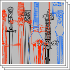 Historical Daggers Line Vol1 - CLIP STUDIO ASSETS