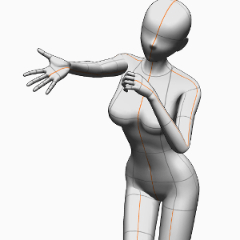 アイドルポーズ - CLIP STUDIO ASSETS