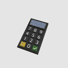 テンキー1 numeric keypad 1 CLIP STUDIO ASSETS
