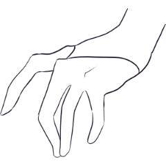 hand image - CLIP STUDIO ASSETS