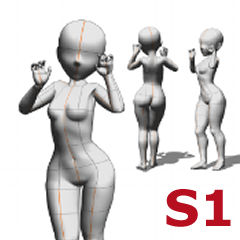 Body Pack 1 - CLIP STUDIO ASSETS