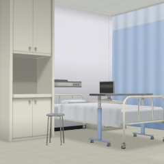 Hospital Room Clip Studio Assets