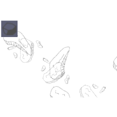 Black White rocks - CLIP STUDIO ASSETS