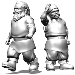 Dwarf CLIP STUDIO ASSETS