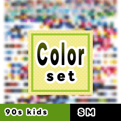 90 년대 소녀 애니메이션 색상 세트 - CLIP STUDIO ASSETS