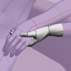 Hand Holding Another Hand - CLIP STUDIO ASSETS