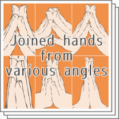 【Limited free】Combined hands from various angles 2 - CLIP STUDIO ASSETS