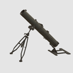 四式二十糎噴進砲Type4 20cm rocket launcher - CLIP STUDIO ASSETS