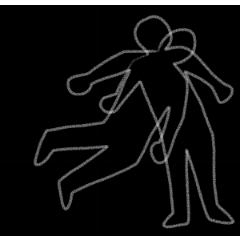 カップルチョークアウトライン CLIP STUDIO ASSETS