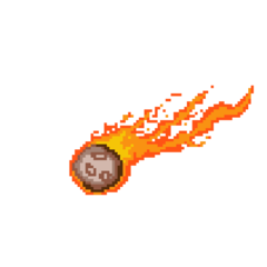 圖元火球小行星 - CLIP STUDIO ASSETS