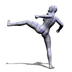 Aggressive Kick - CLIP STUDIO ASSETS
