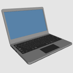 ノートパソコン ３d 可動 Clip Studio Assets