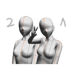 friend 1 - CLIP STUDIO ASSETS