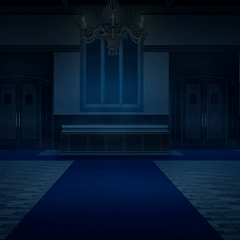 Background Material Fantasy Hen Entrance 025 Entrance Nn Night Clip Studio Assets